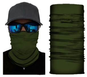Face Cover Dark Green