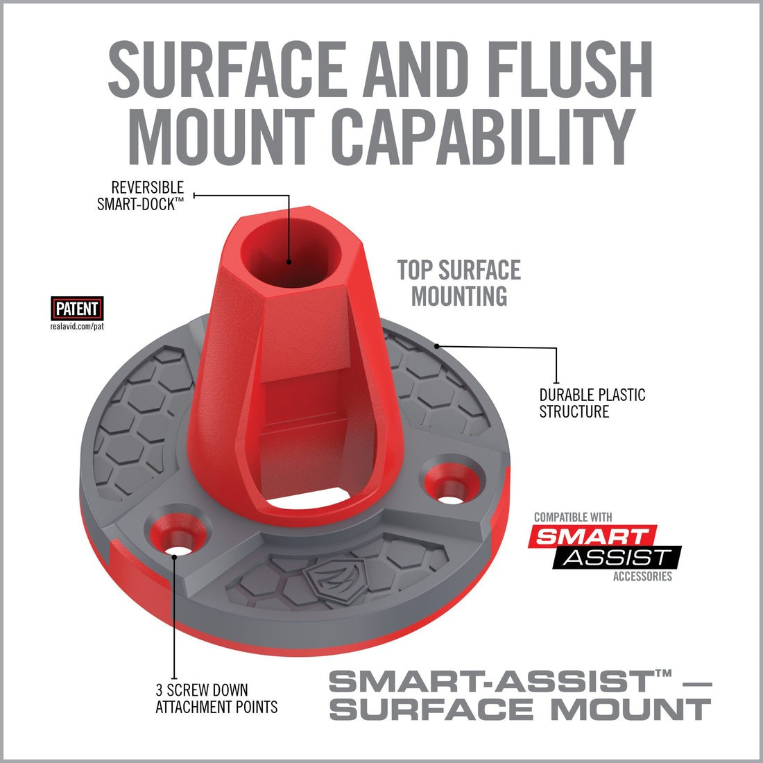 Smart Assist Surface Mount 3 Pack