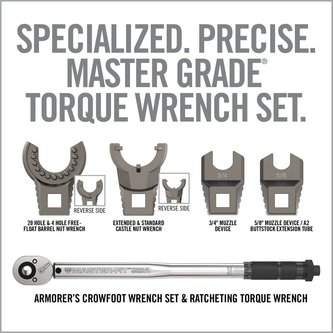 5-Piece AR15 Wrench Set