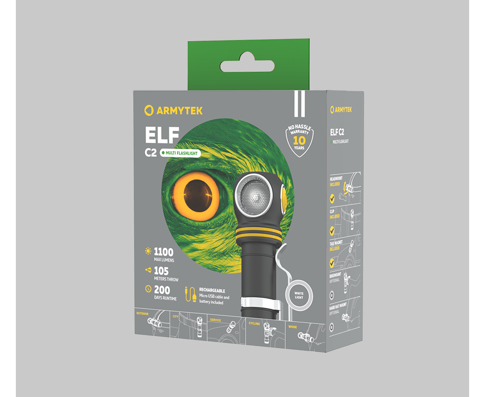 Elf C2 Micro-USB – White
