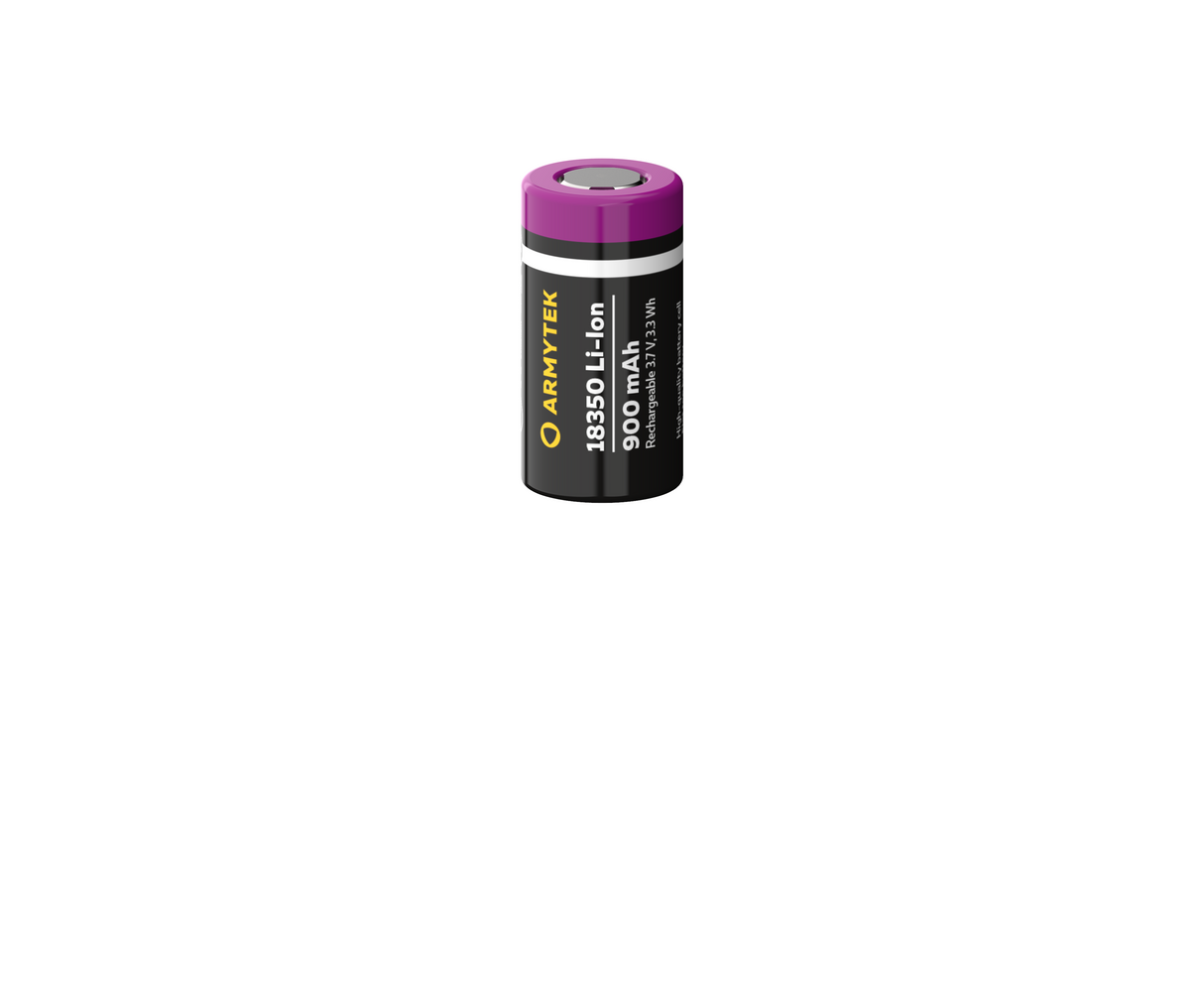 18350 Li-Ion Battery – 900 mAh