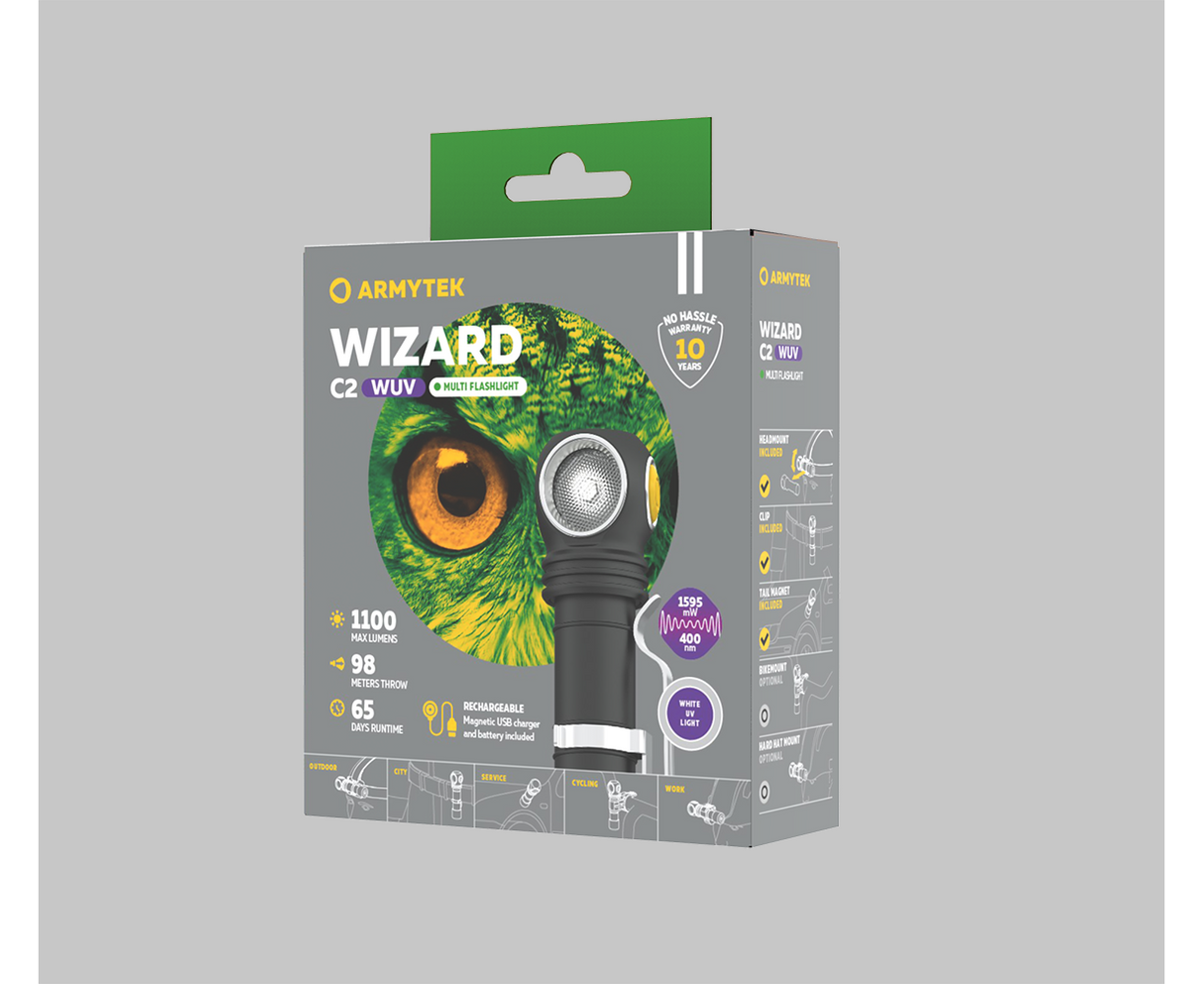Wizard C2 – White & UV