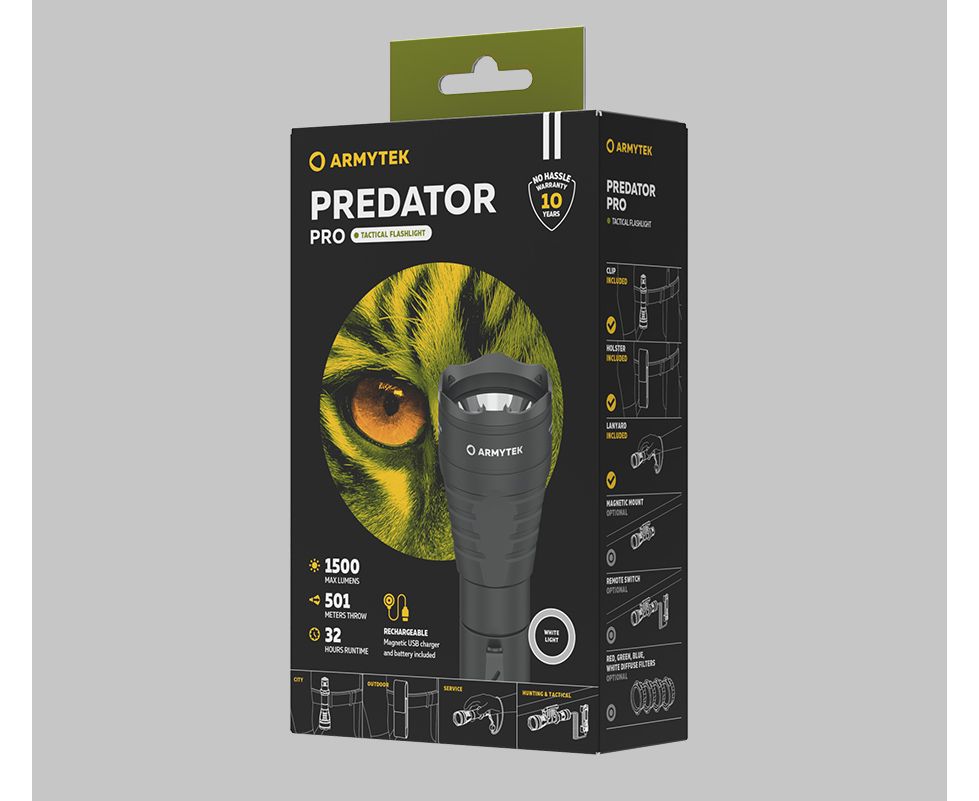 Predator Pro – White