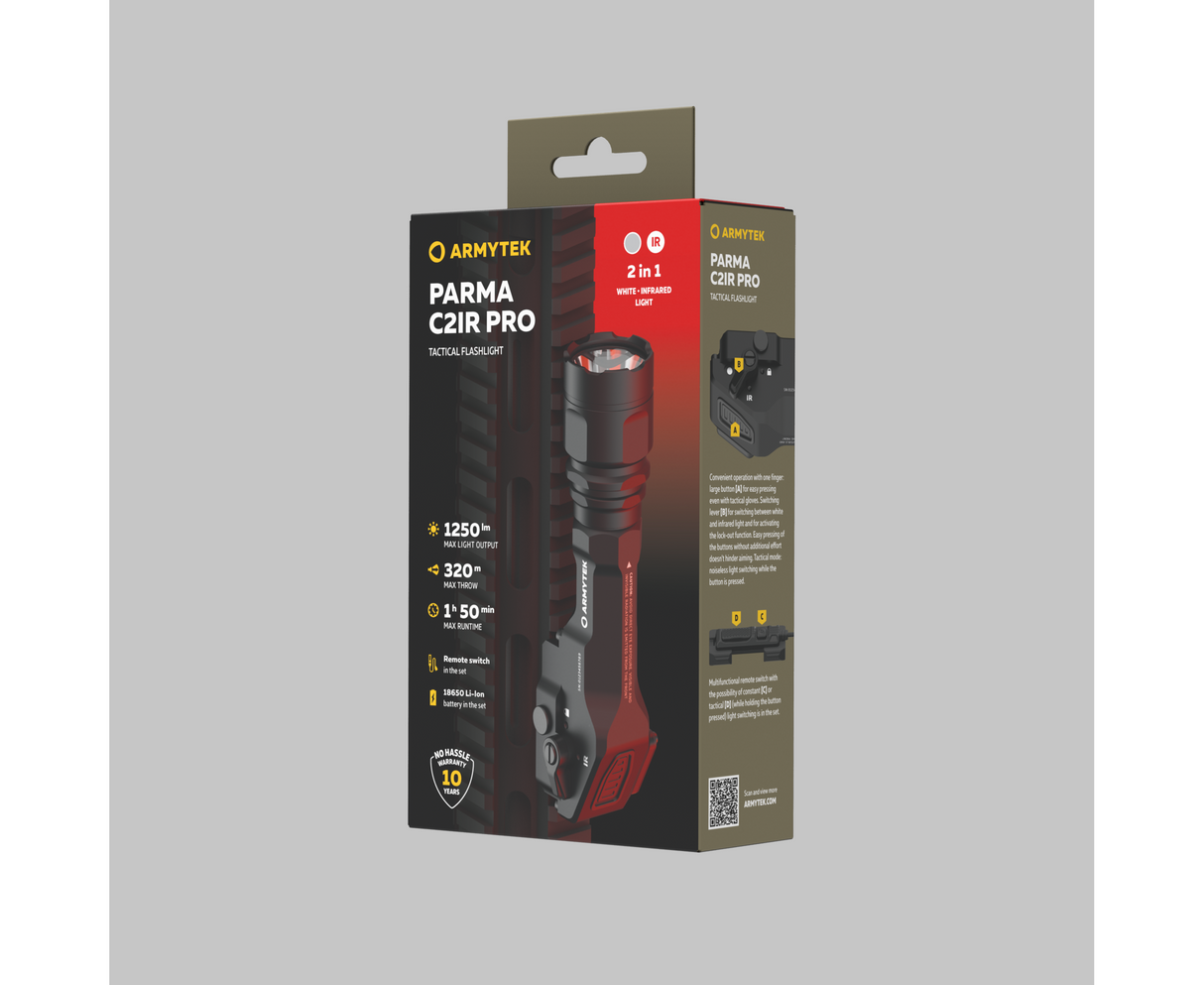 Parma C2IR Pro – White / IR