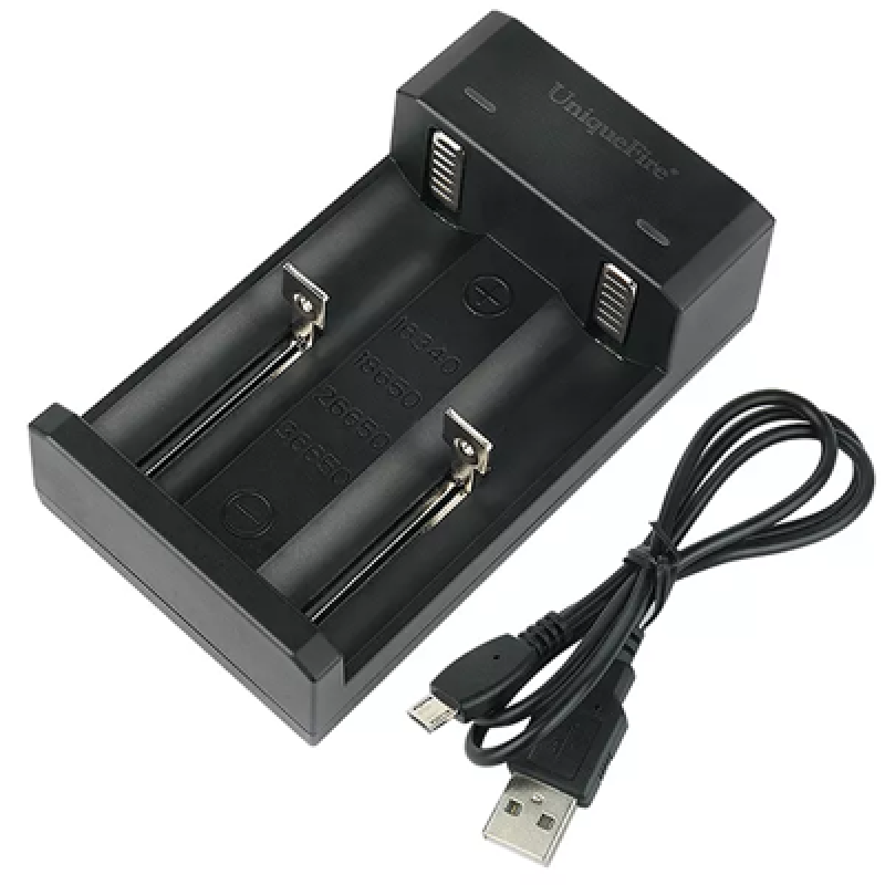 USB Battery Charger - Double