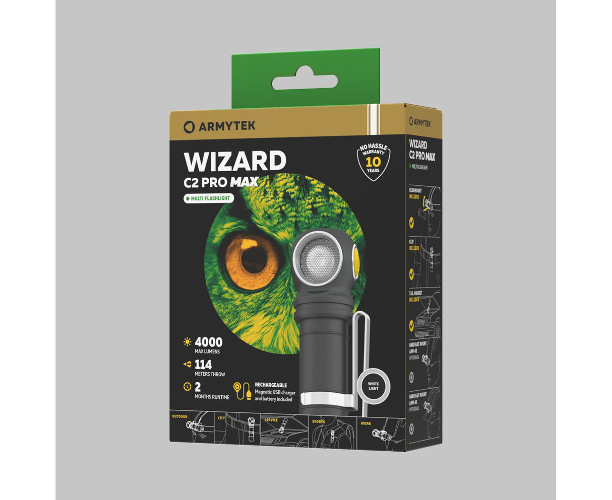 Wizard C2 Pro Max – White