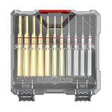 11-Piece Brass and Steel Pin Set