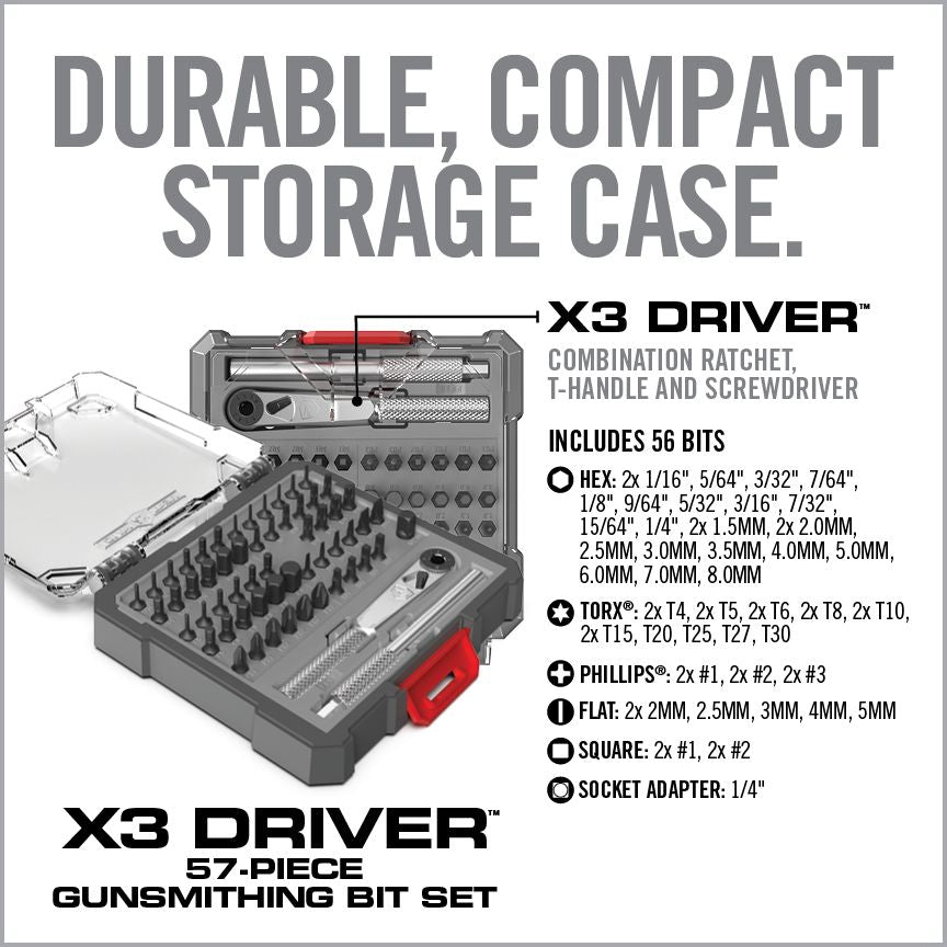 X3 Driver 57-Piece